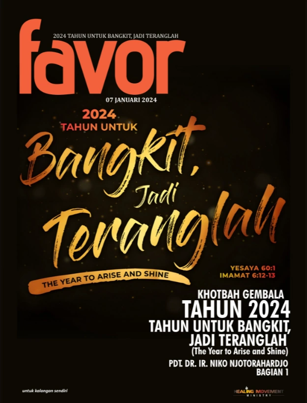 Tahun 2024 Tahun untuk Bangkit, Jadi Teranglah (The Year to Arise and Shine)