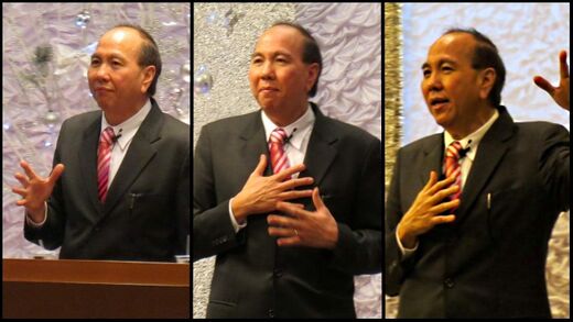 Pdt Sutadi Rusli dalam Ibadah Raya 2, Minggu, 08 Januari 2012, di Graha Amal Kasih, GBI Danau Bogor Raya