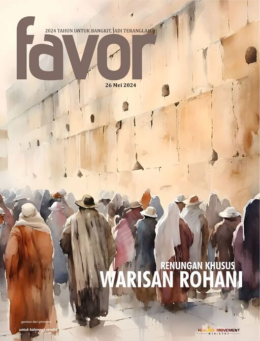 Warta Jemaat favor 26 Mei 2024