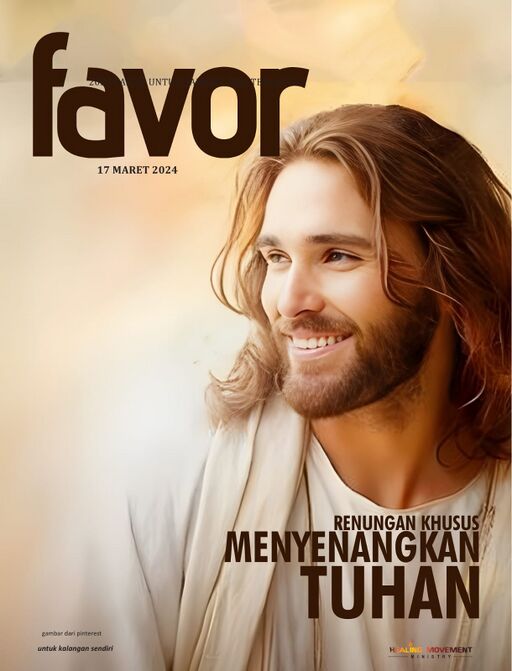 Warta Jemaat favor 17 Maret 2024